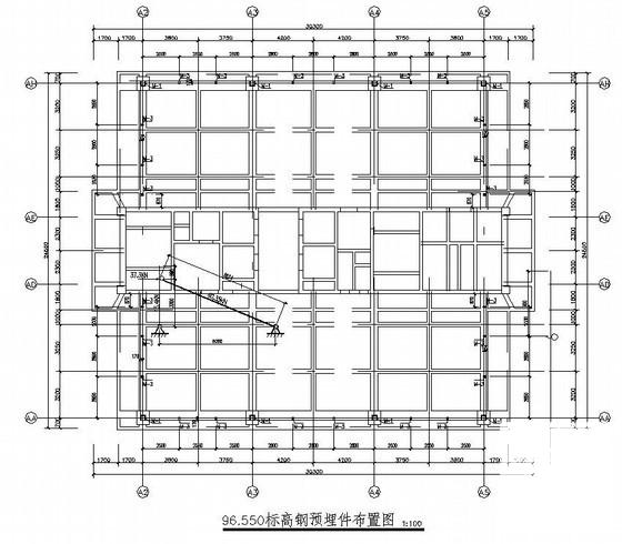 广告牌钢结构施工图 - 1