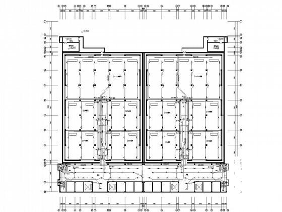 6层综合批发交易市场强电系统施工CAD图纸 - 2