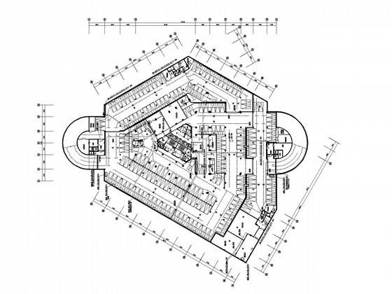 26层综合大厦地下强电系统施工CAD图纸 - 1