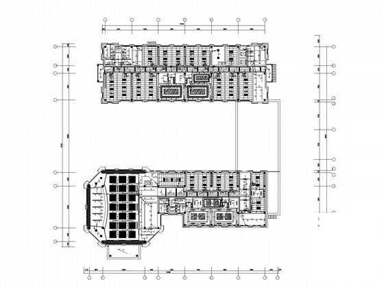 4层研发科技城强电系统施工CAD图纸 - 2