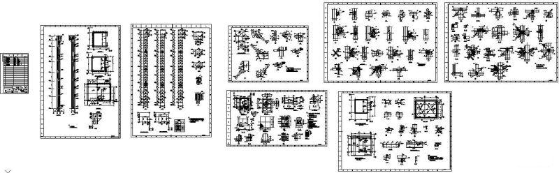 电梯钢结构施工图纸 - 1