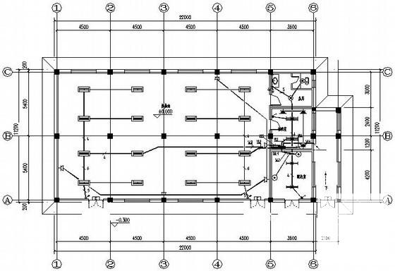 188平米热交换站电气施工CAD图纸（三级负荷） - 1