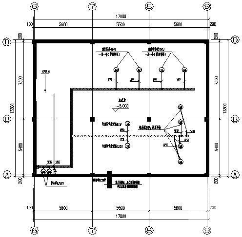 188平米热交换站电气施工CAD图纸（三级负荷） - 3