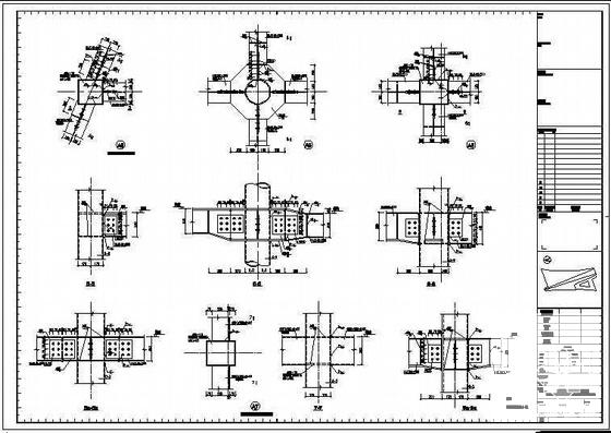钢结构展厅施工图 - 1