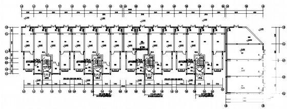 6层拆迁安居房电气施工CAD图纸（1号楼） - 1
