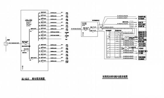 3000平米6层酒店强电施工CAD图纸（一级负荷） - 3