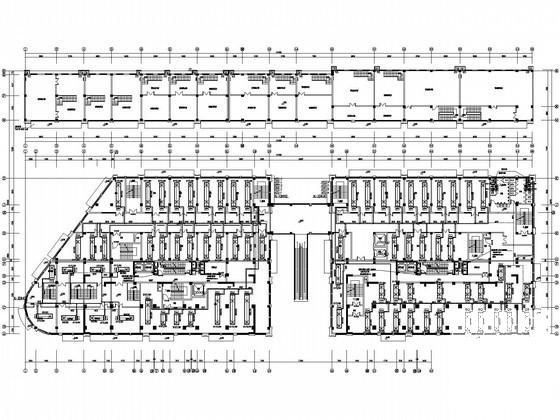 6层商贸城空调通风设计施工CAD图纸 - 1