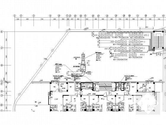 6层商贸城空调通风设计施工CAD图纸 - 4