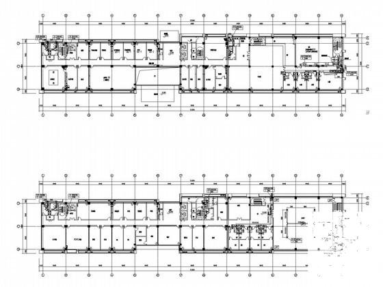 17180平米10层监督检验中心通风防排烟系统设计施工CAD图纸 - 3