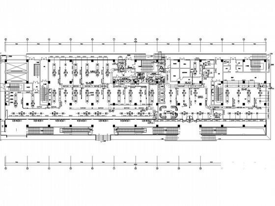 4层商贸城空调通风设计施工CAD图纸 - 1