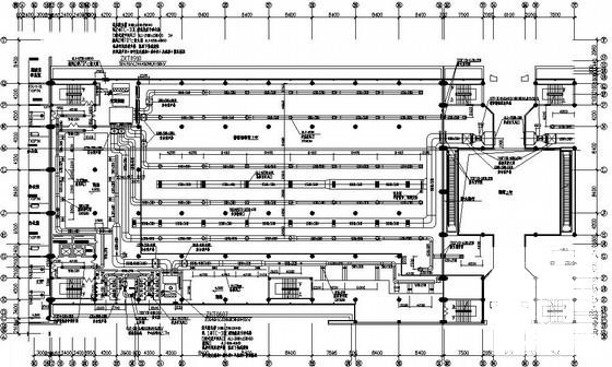29800平米客运中心空调通风设计施工CAD图纸 - 1