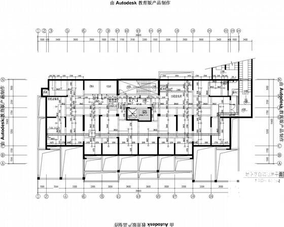 住宅建筑施工图纸 - 2