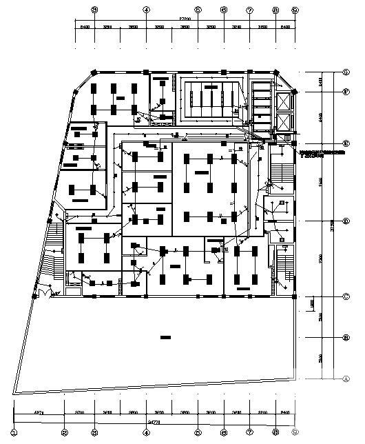 办公室内装饰施工图 - 1