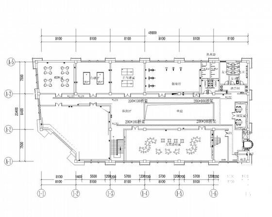 6000平米高档会所强弱电施工CAD图纸 - 4