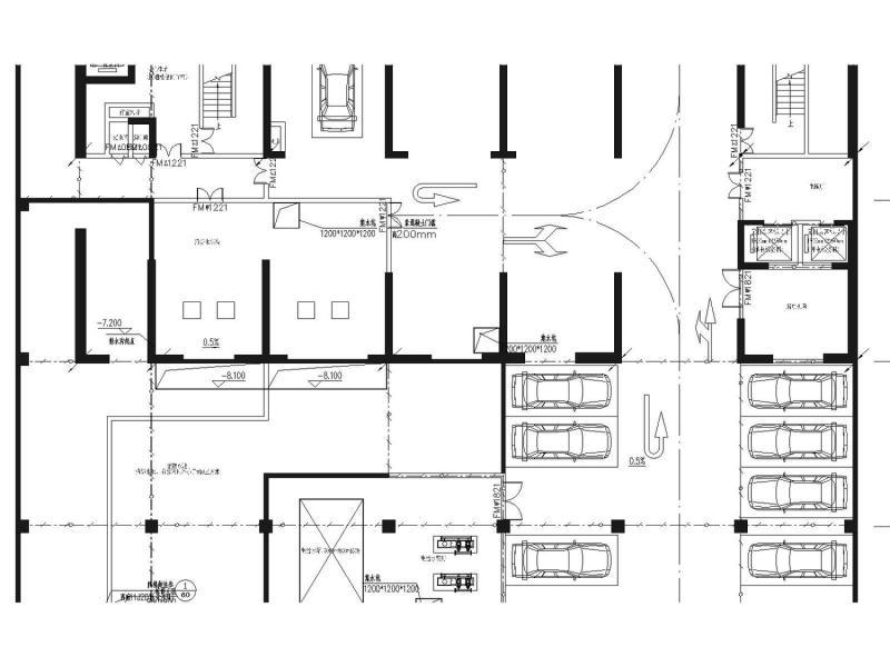 地下室电气施工图 - 1