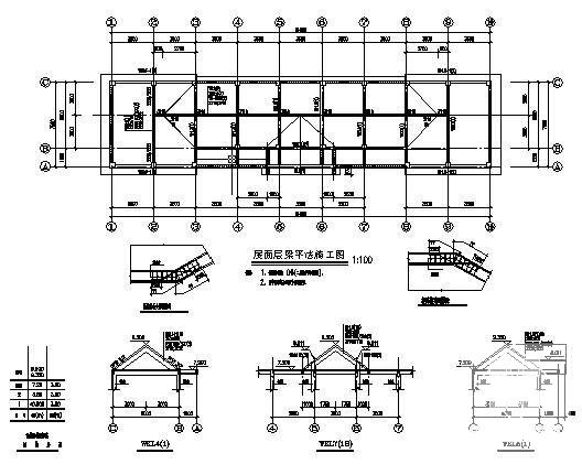 东溪上两层框架招待所结构CAD图纸 - 3