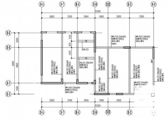 西北地区24层剪力墙住宅楼结构设计CAD施工图纸 - 3