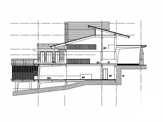 会所施工建筑图纸 - 2