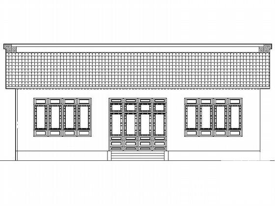 庙宇建筑图纸 - 1