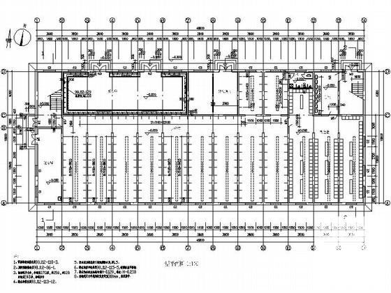 学校1982平米2层浴室建筑施工CAD大样图 - 3