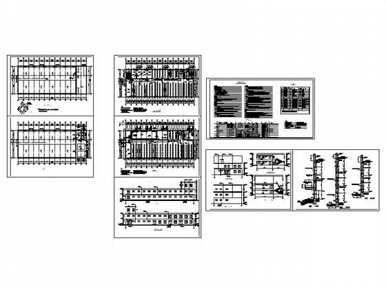 学校1982平米2层浴室建筑施工CAD大样图 - 4