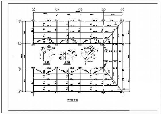 钢结构车库图纸 - 3
