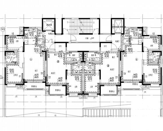 住宅采暖系统图 - 1