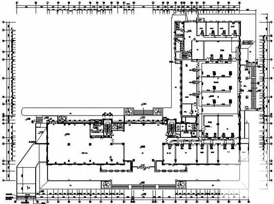 9层验中心空调设计施工CAD图纸 - 1