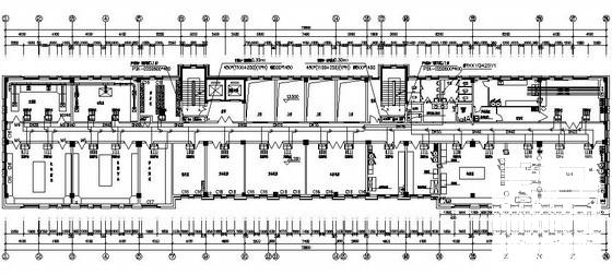 9层验中心空调设计施工CAD图纸 - 3