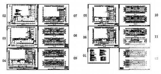 9层验中心空调设计施工CAD图纸 - 5