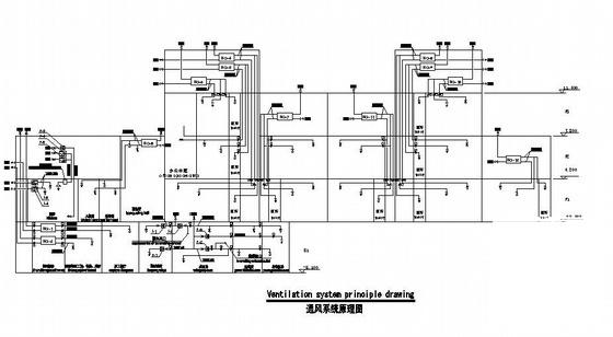 3层大使馆空调初设CAD施工图纸（总共9张图） - 1