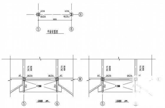 钢楼梯结构施工图 - 1