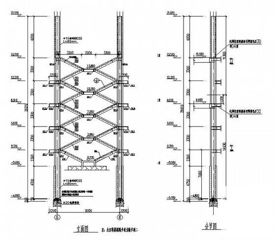 钢楼梯结构施工图 - 2