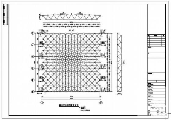 屋面网架结构施工 - 1