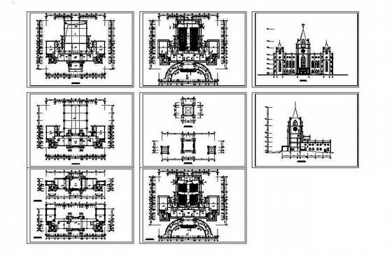 学校建筑图纸 - 4