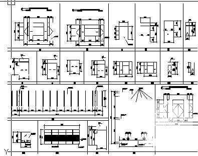 6991平方米6层师范大学附属中学施工CAD图纸 - 2