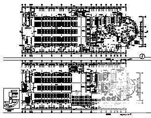6991平方米6层师范大学附属中学施工CAD图纸 - 4