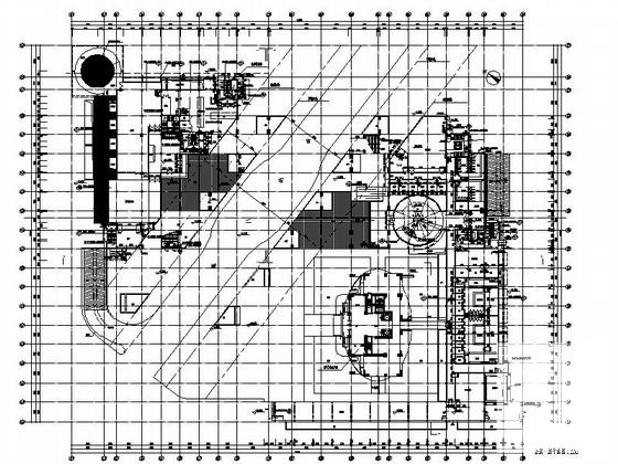 会所施工建筑图纸 - 3