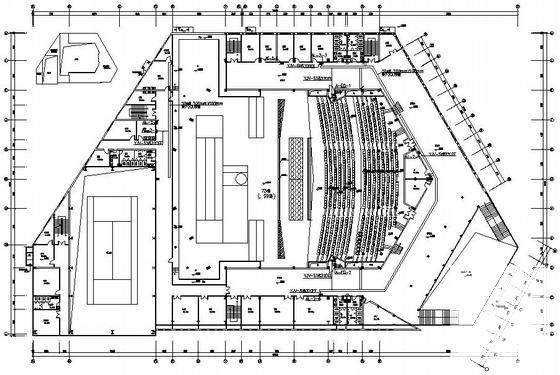 3层剧场电气施工CAD图纸 - 2