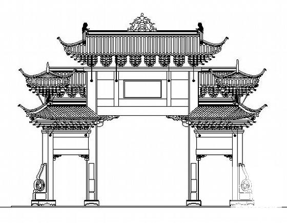 古建建筑图纸 - 1