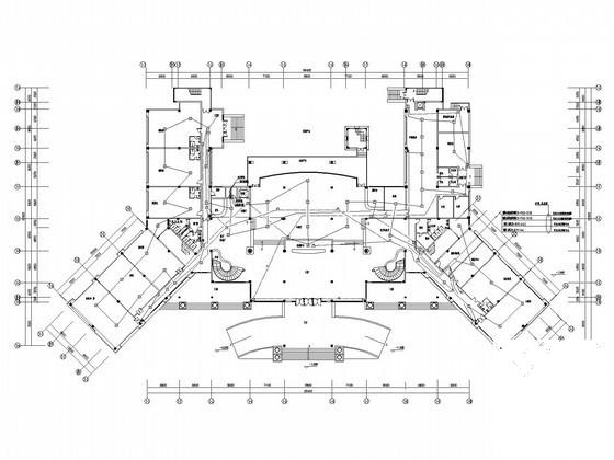 4层会所电气施工CAD图纸 - 1
