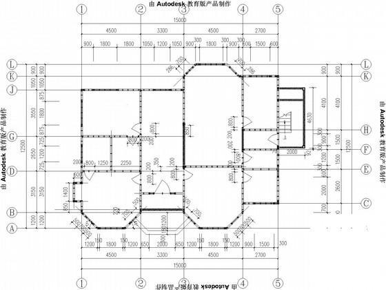 两层别墅结构设计 - 2