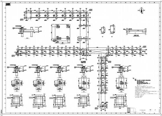 液化空气外网管廊结构设计施工CAD图纸 - 1