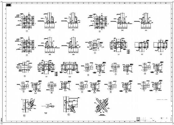 液化空气外网管廊结构设计施工CAD图纸 - 3