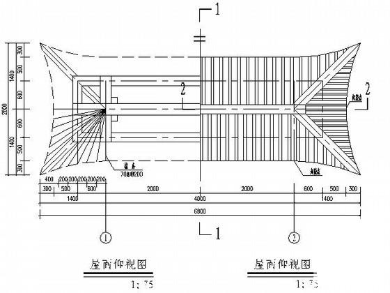 仿古建筑图纸古建 - 3