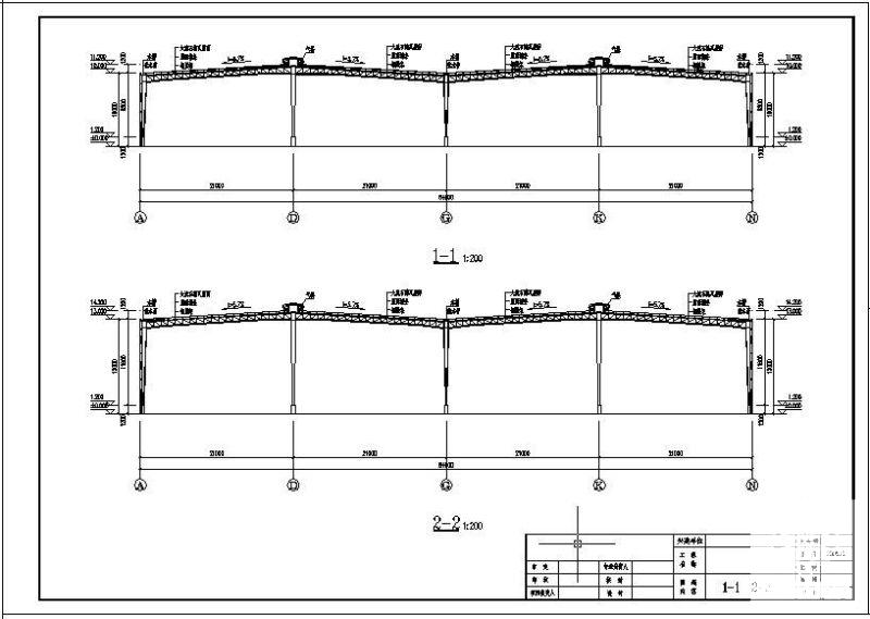 两层钢结构设计图纸 - 2