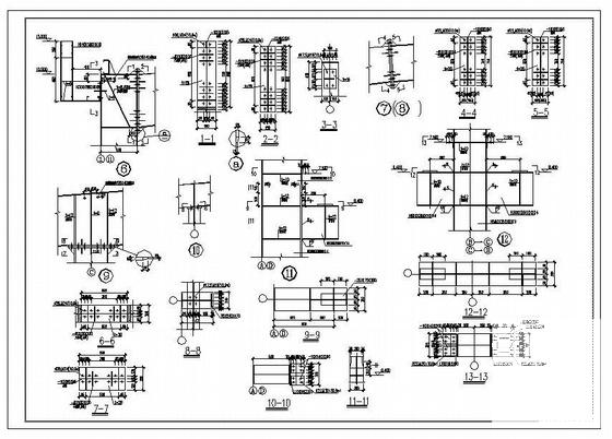 轻钢结构厂房图纸 - 4