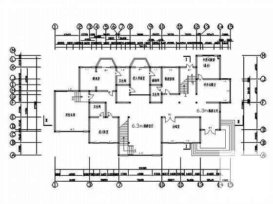 框架结构结构建筑 - 3