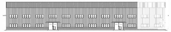 钢结构厂房建筑图纸 - 1