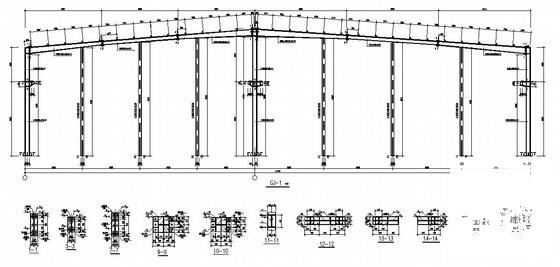 单层厂房结构施工图 - 1
